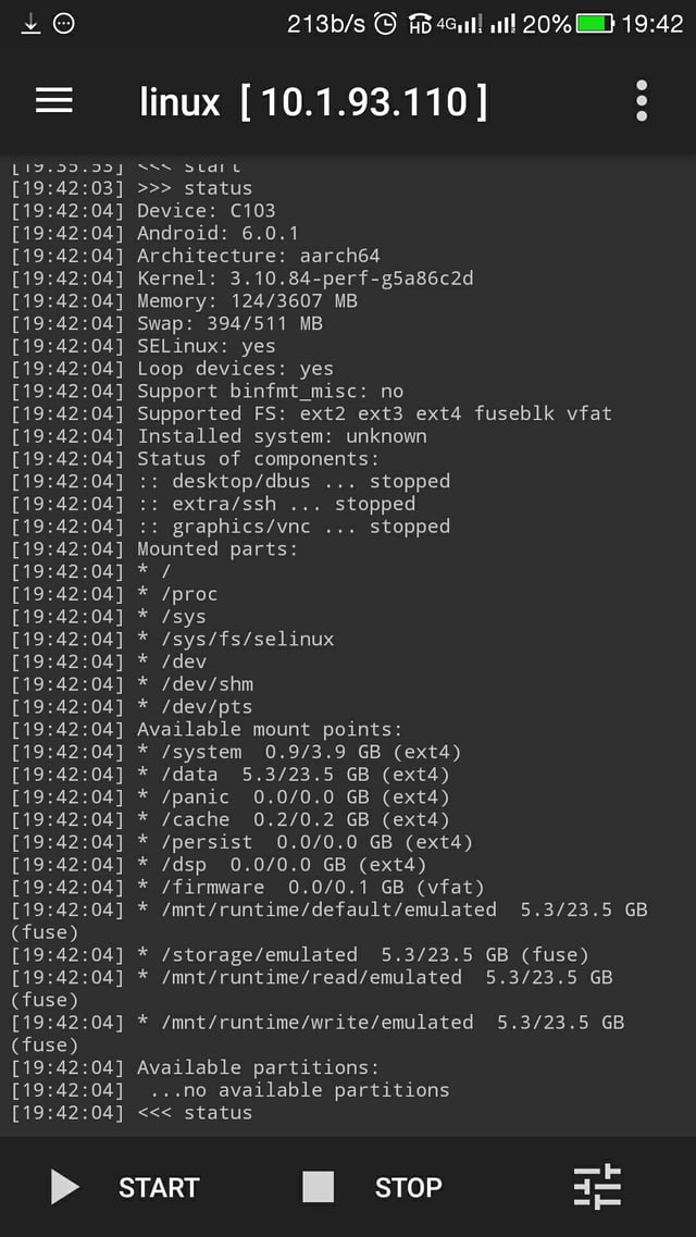 graphics:VNC failed