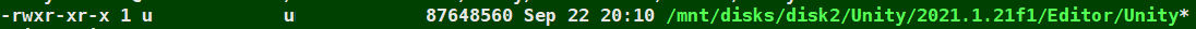 Unity permissions