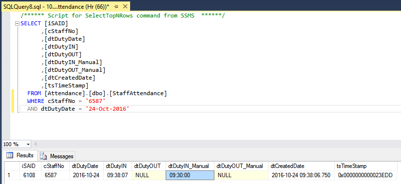 Attendace System Backend