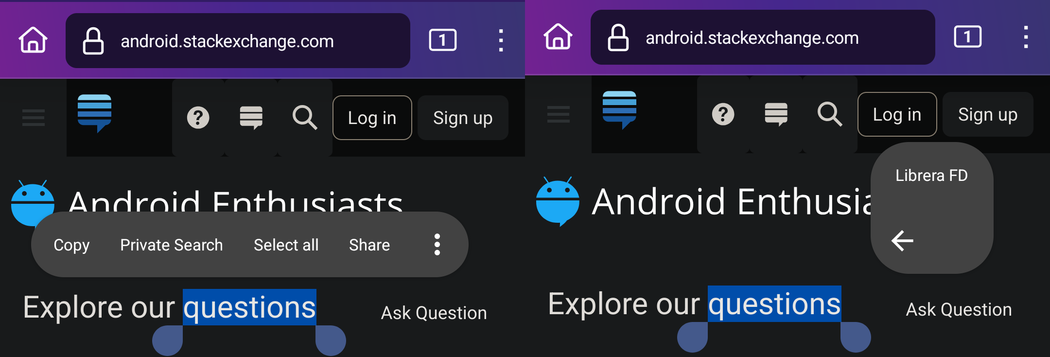 screenshot Librera