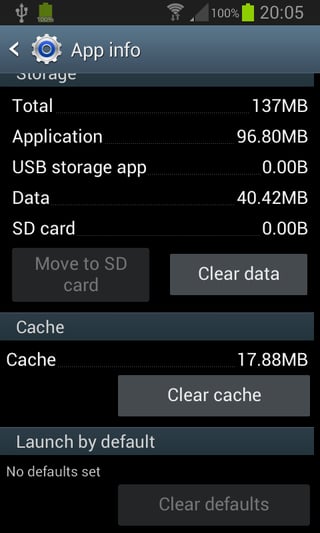 Chrome cache