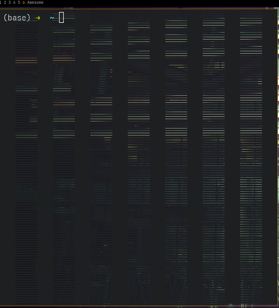 Alacritty rendering issue