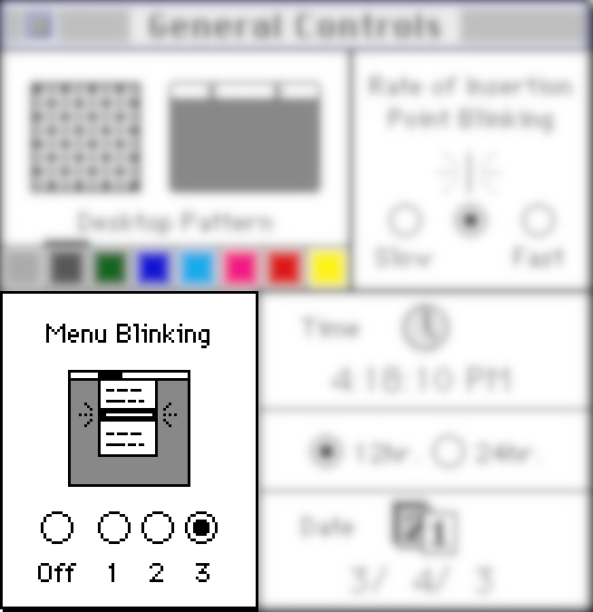 System 7 General Control (gaussian blur)