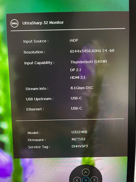 6k @ 60Hz, 24-bit