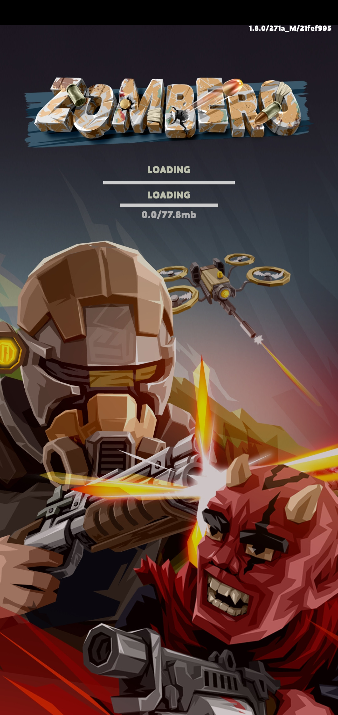 screenshot of the stuck game