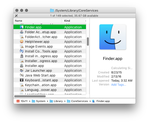 finder