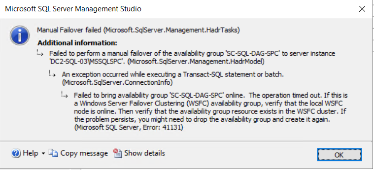 Error-Message