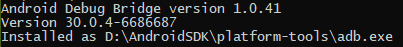 ADB version