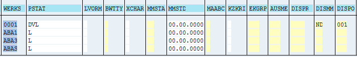 data screen shot