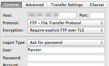 ftp login