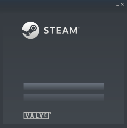 WineBottler Steam log-in window