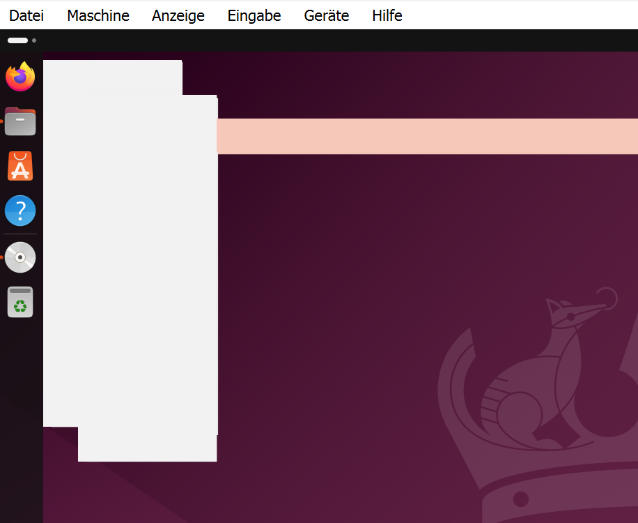 Screenshot after clicking file manager