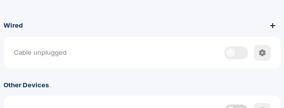 Network Settings screenshot