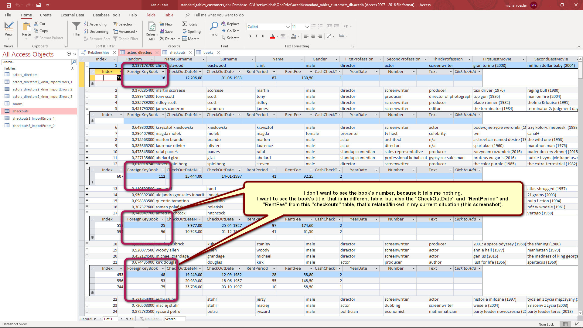 06 - how to add book's title to all these info, without deleting the info sourced from 