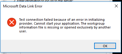 This error after password enabled