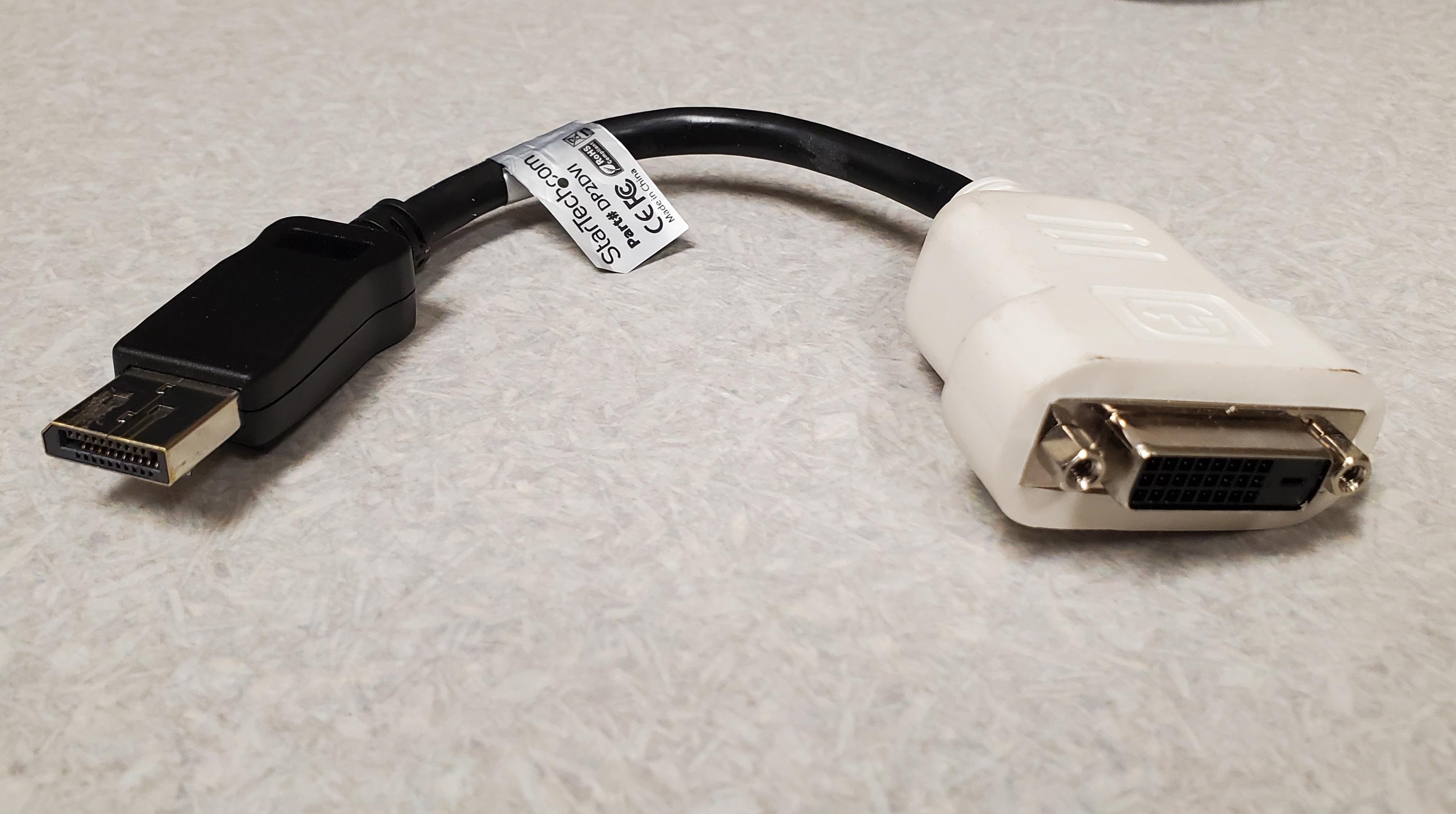 DisplayPort to DVI (adapter)