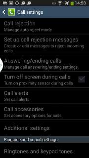 Call Settings