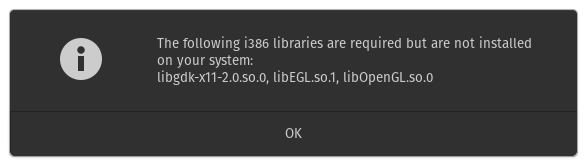 i386 missing dependencies
