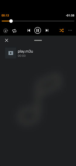 VLC iOS do not work as a list