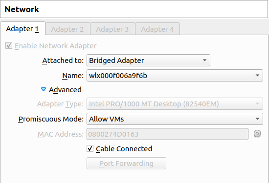 Adapter Config