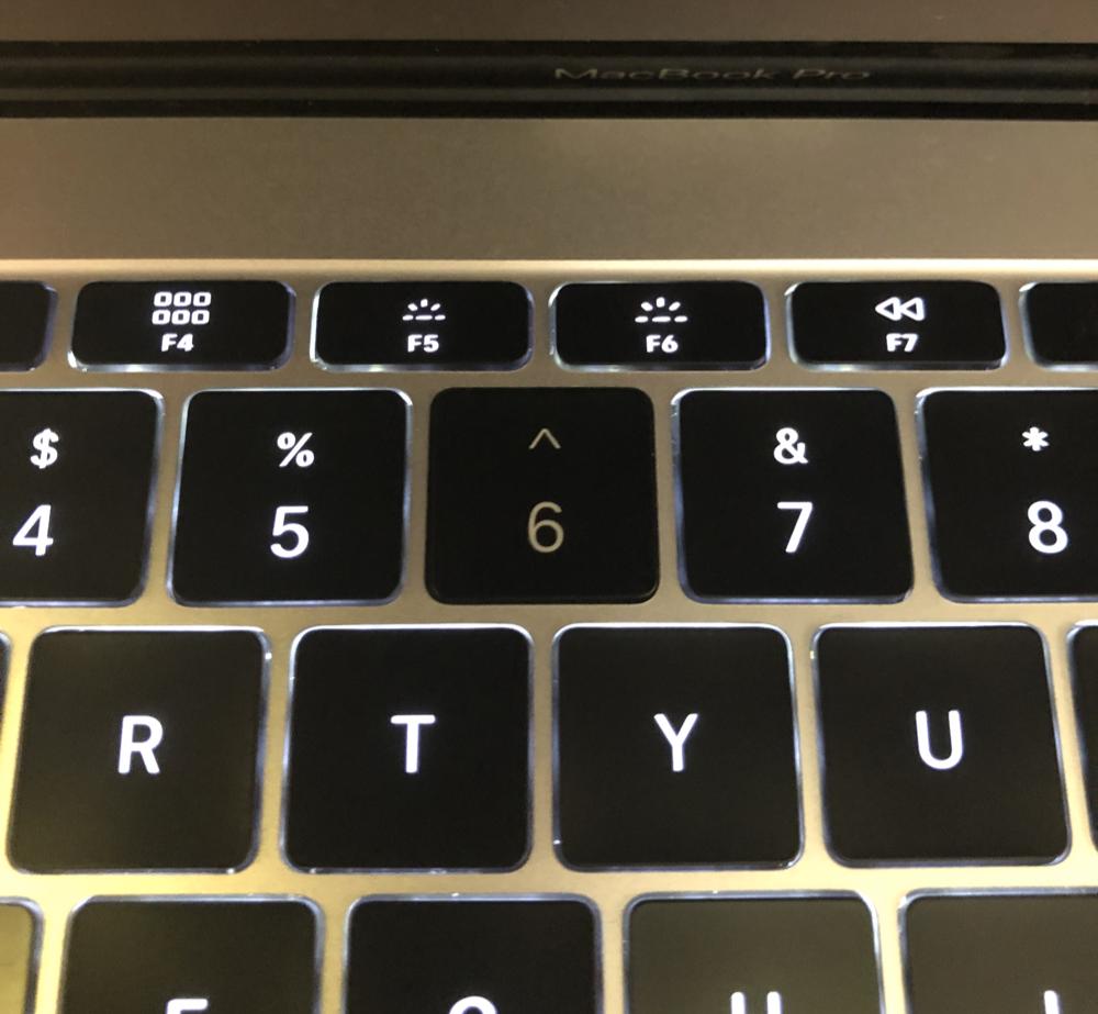 Single key not illuminating