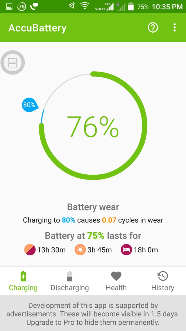 accubattery apps charging stats screenshot 