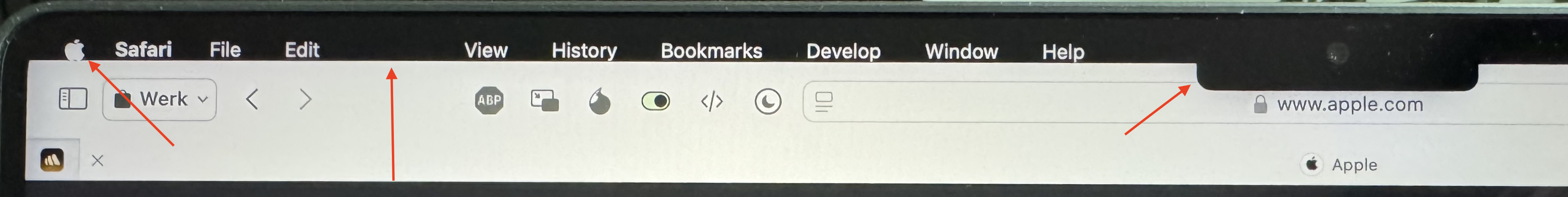 screen shot