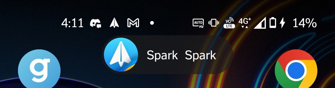 Spark notification