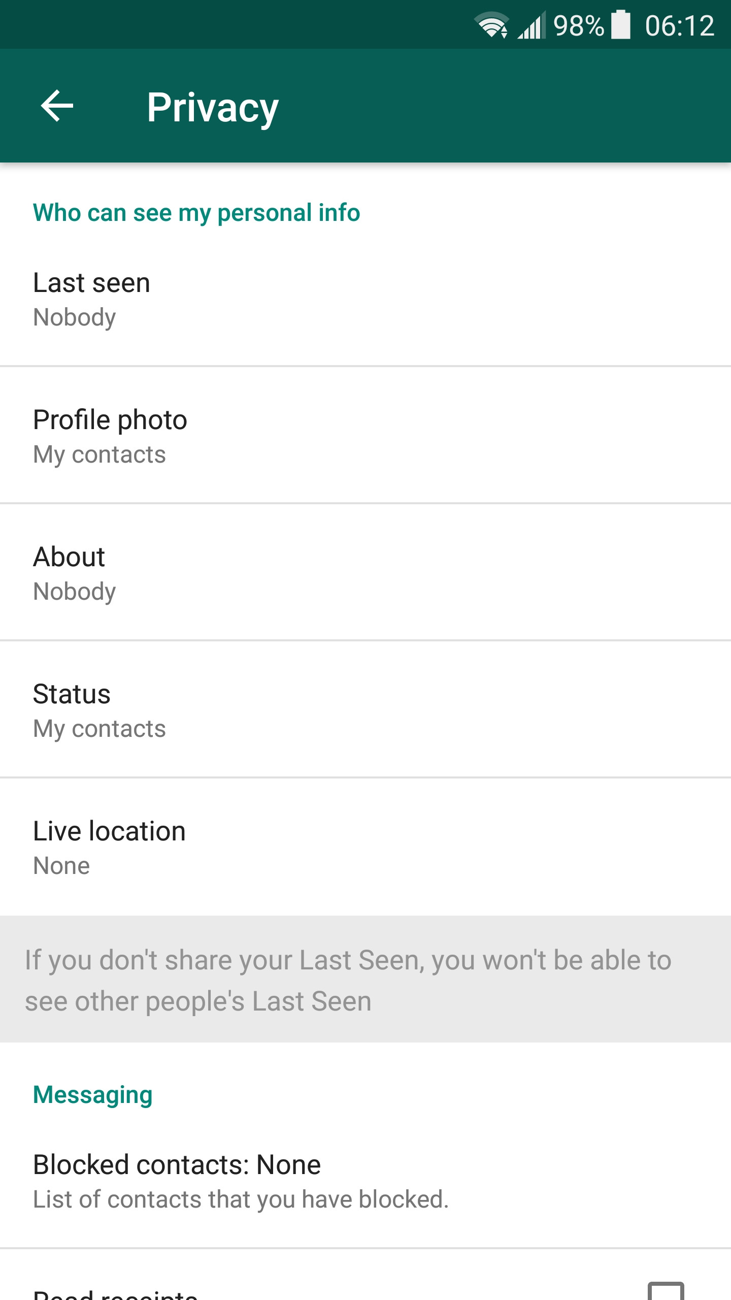 Privacy
