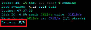 Image 1: Battery information not available