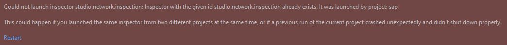 Original screenshot of the error.