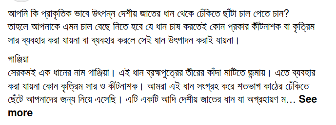 broken bengali text