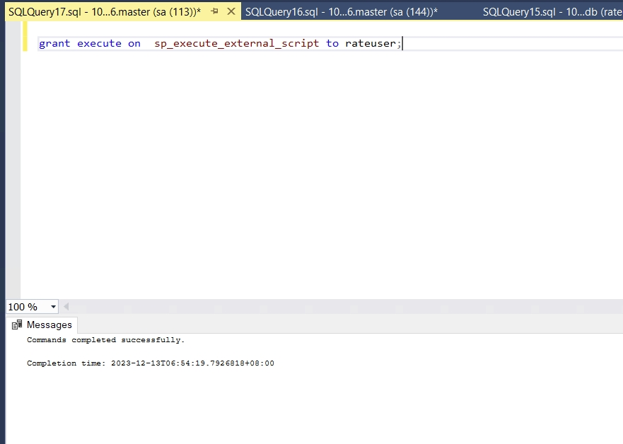 Admin already gave me permission