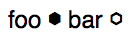 Small glyphs
