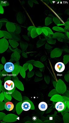 home screen on xperia