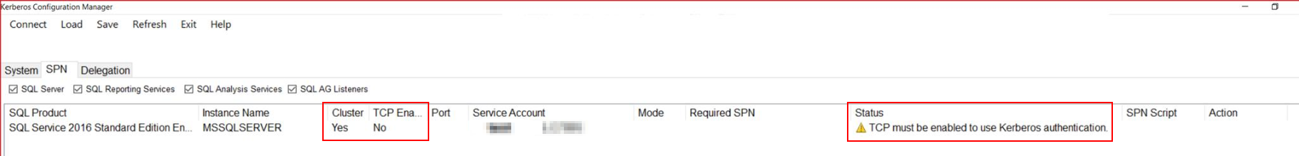 Kerberos Configuration Manager