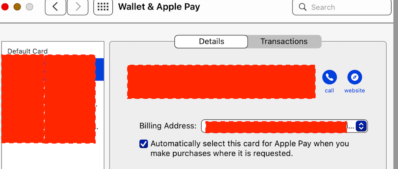 Apple Pay enabled