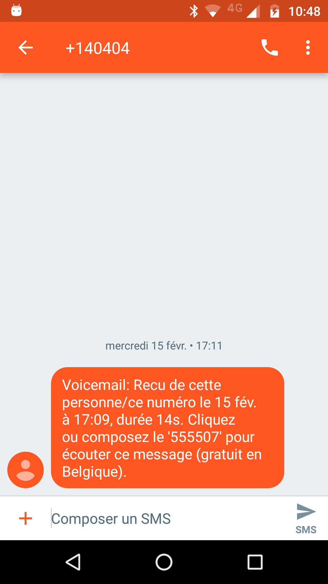 Google Messenger on Moto G4 Plus