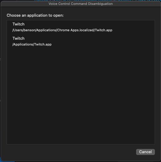 dialog box