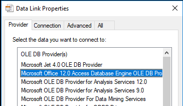 DB driver Name