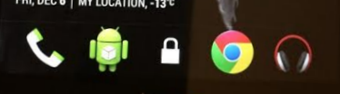 The lock screen launcher