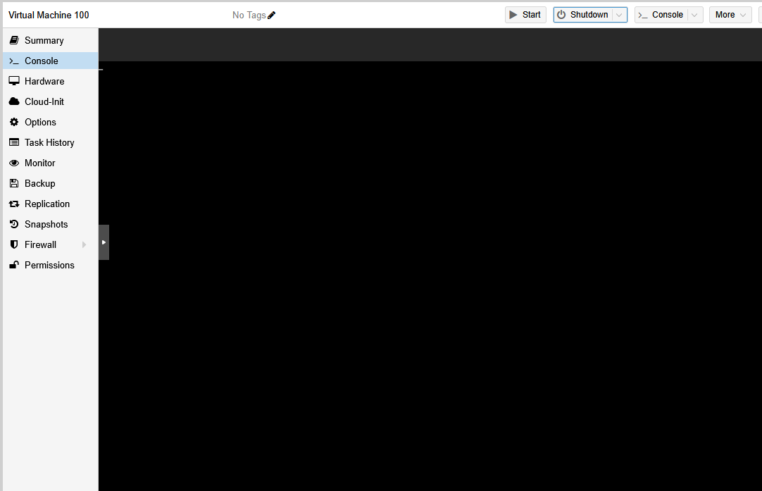 vm stuck in shutdown process
