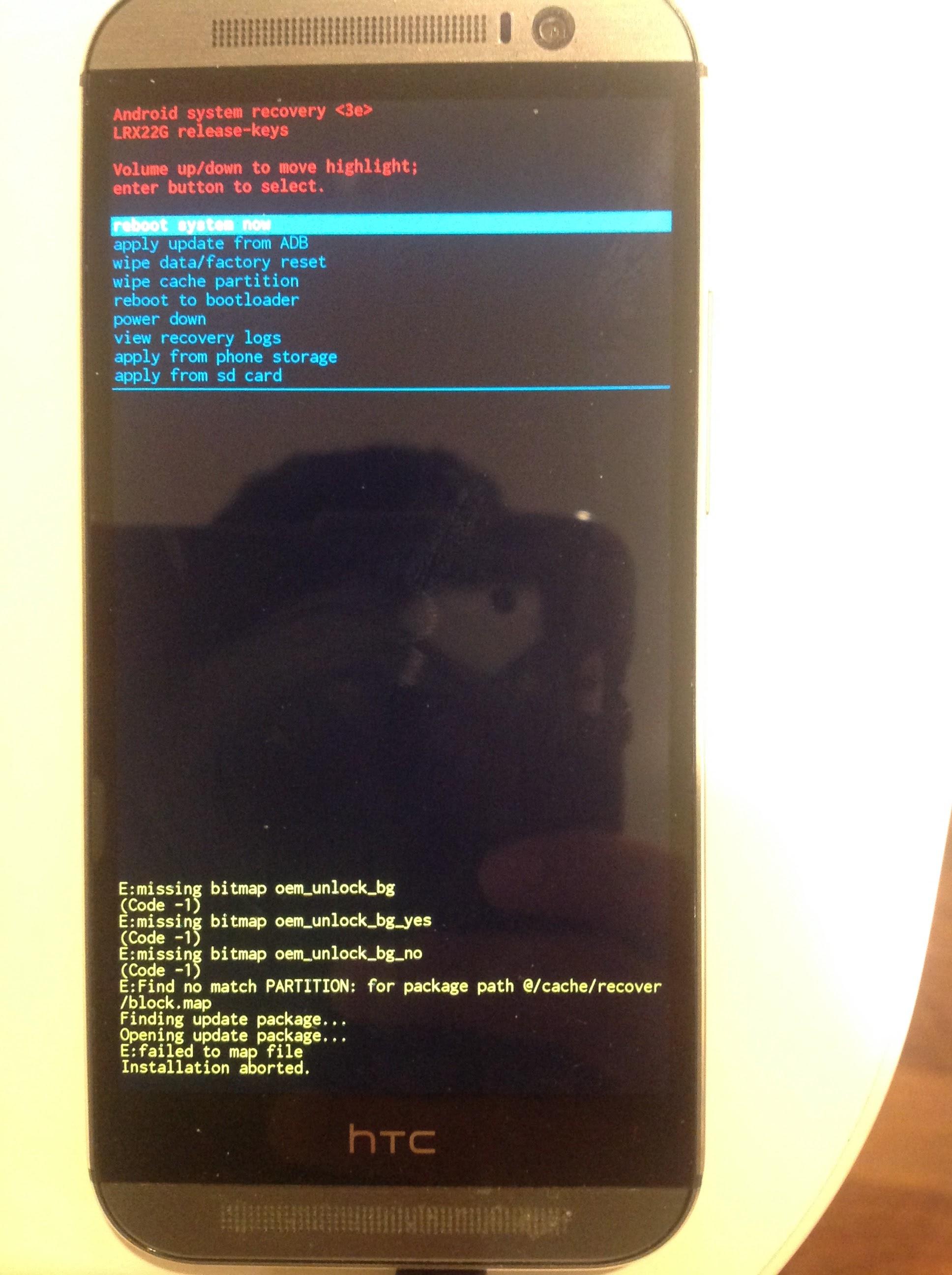 update failure