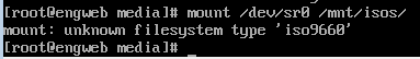 mount error