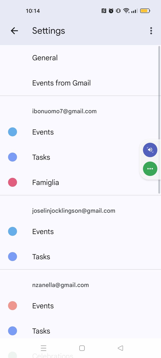calendars