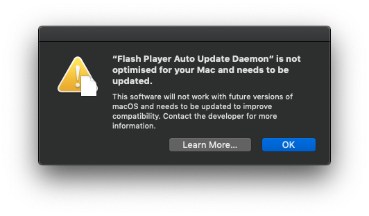 annoying Updater popup