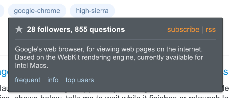 tag tooltip
