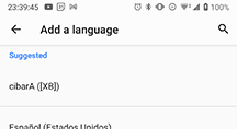 add cibarA language