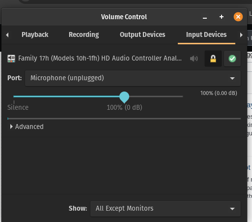 pavucontrol