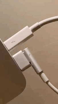 flickering magsafe light when connected
